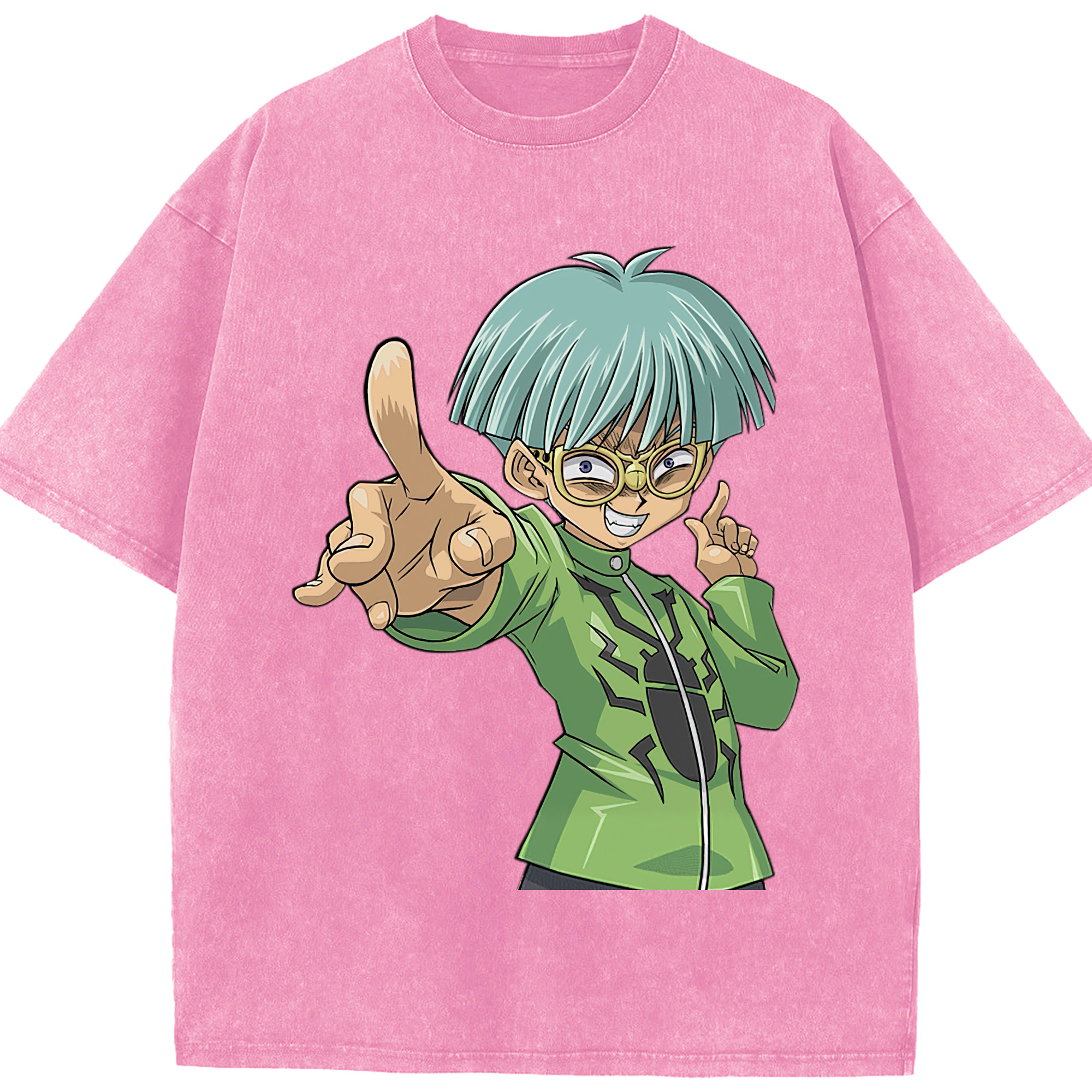（画像用） 遊☆戯☆王 Yu-Gi-Oh! 綿100% ヴィンテージ風 半袖Tシャツ（フロントプリント）